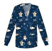 Frosty Winter Sparkle Cardigan Jacket